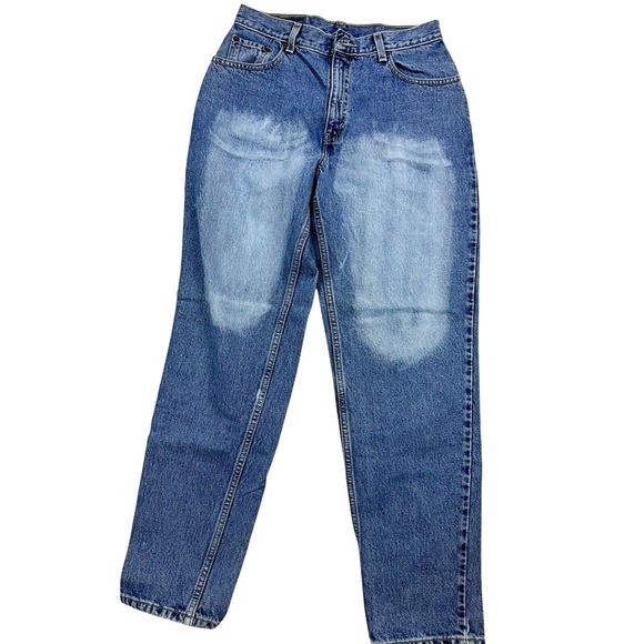 Vintage Levis 550 Relaxed Fit Jeans Women's Blue Denim Pants Size 10 Womens - Picture 1 of 7